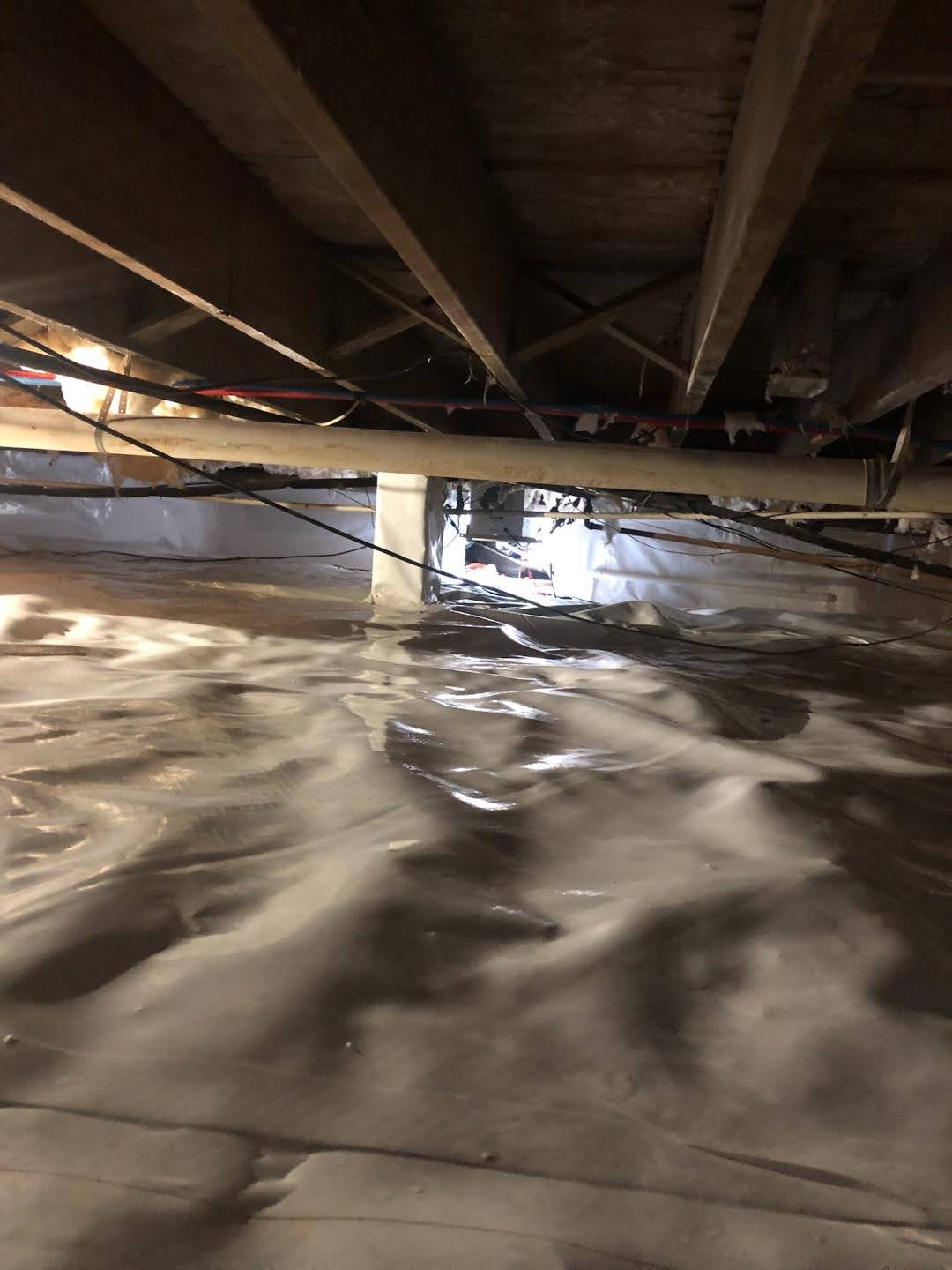 Crawlspace encapsulation in Birmingham AL by H2O Waterproofing