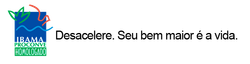 Logo with text in Portuguese: 