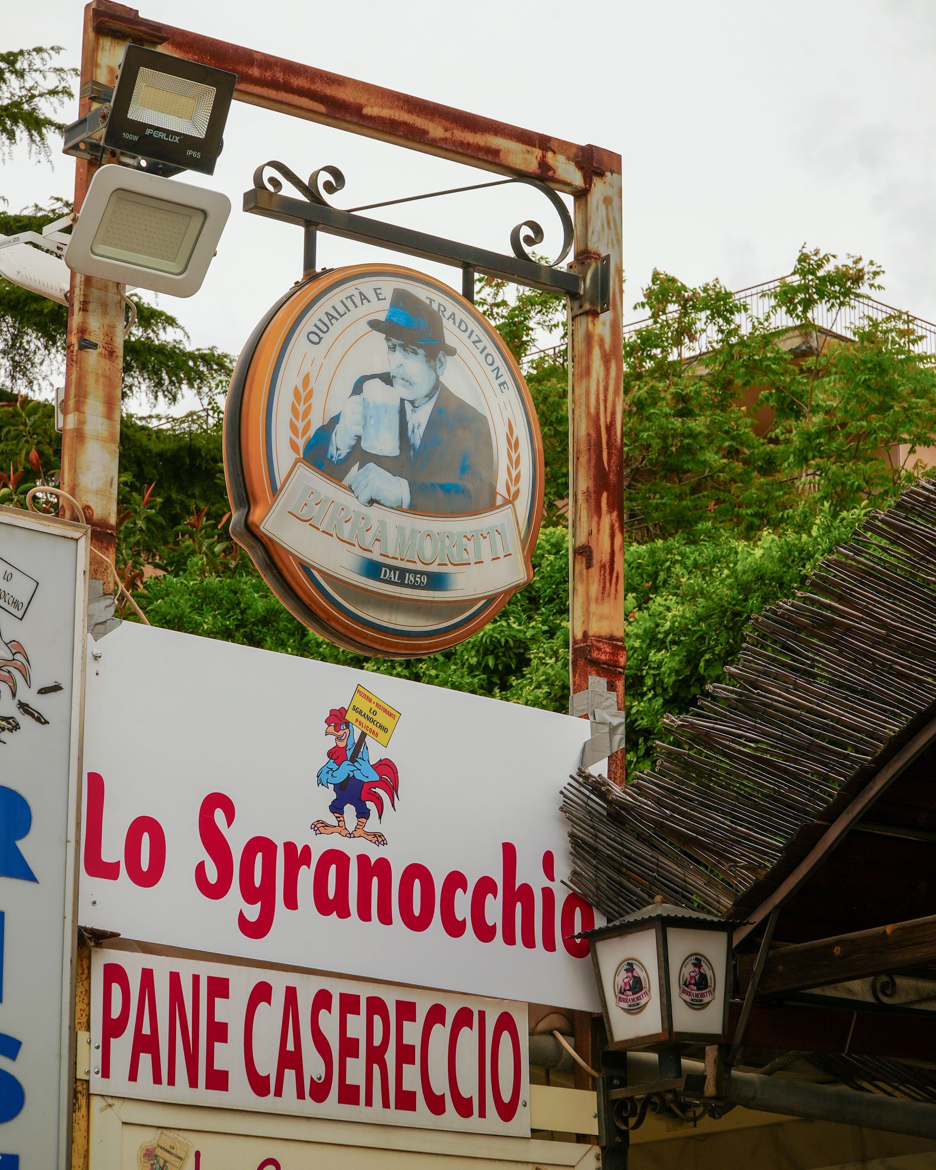 Insegna rustica per 