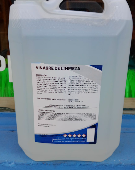 Vinagre de limpieza 5lts