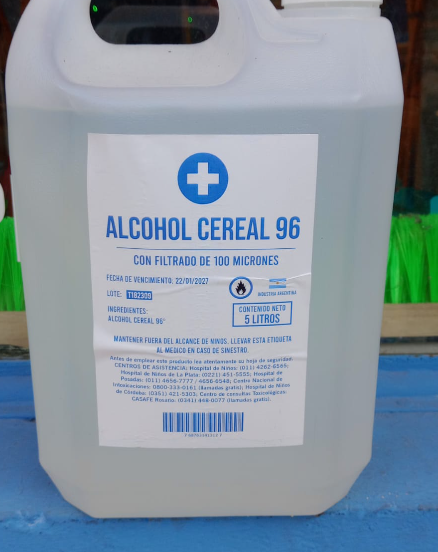 Alcohol x 5lt -96%