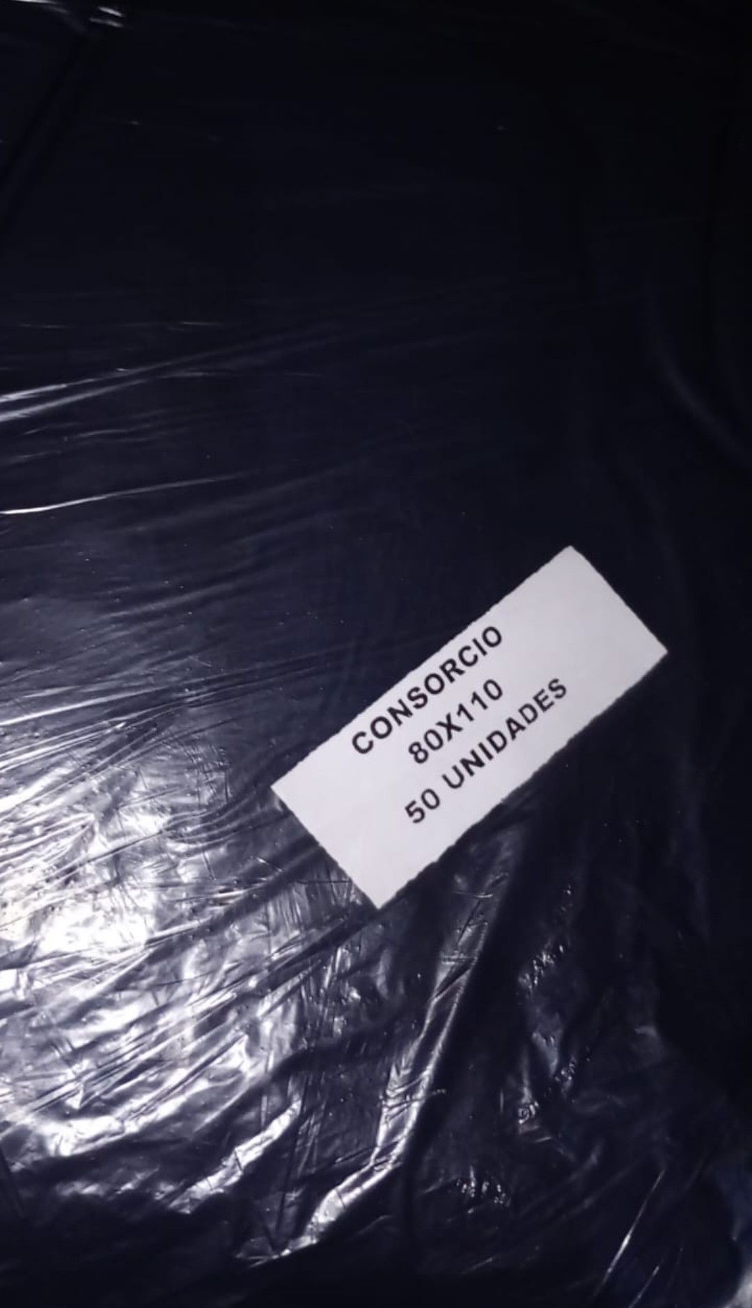 Bolsas de consorcio 80 x 110 x 50 unid.