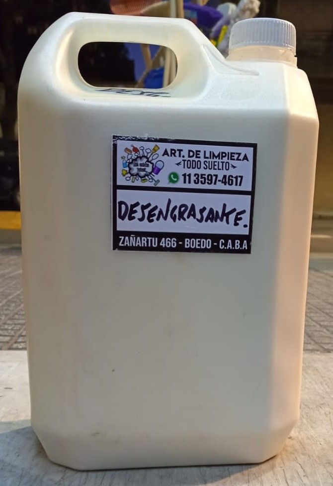 Desengrasante C/Amoníaco x 5lts