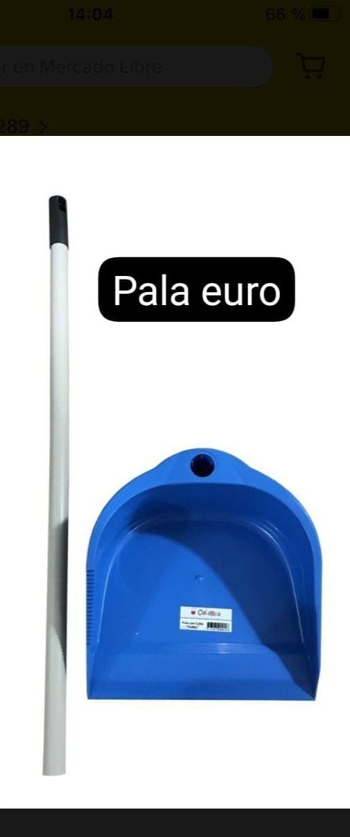 Pala c/cabo y goma