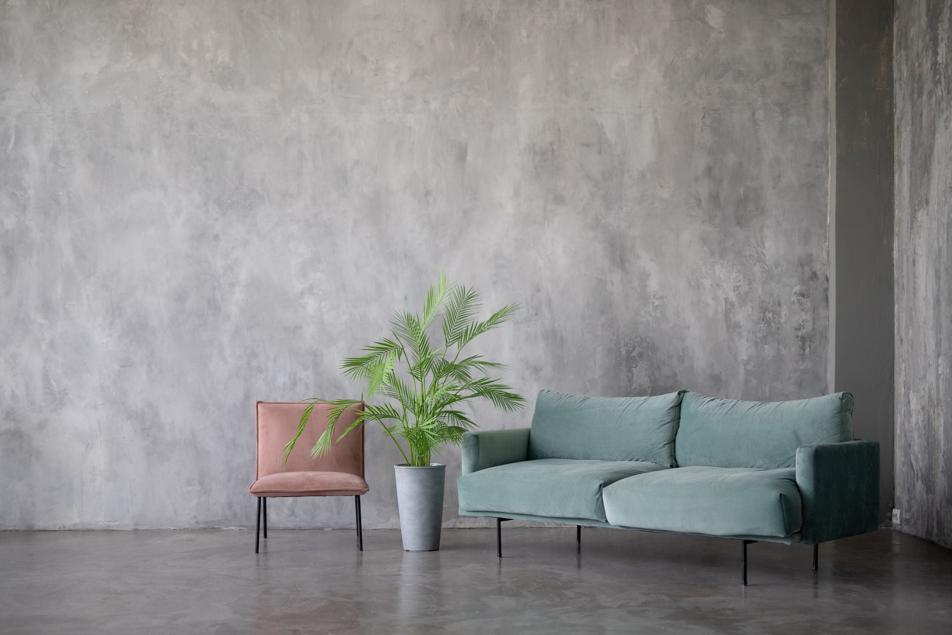 beautiful Concrete Room