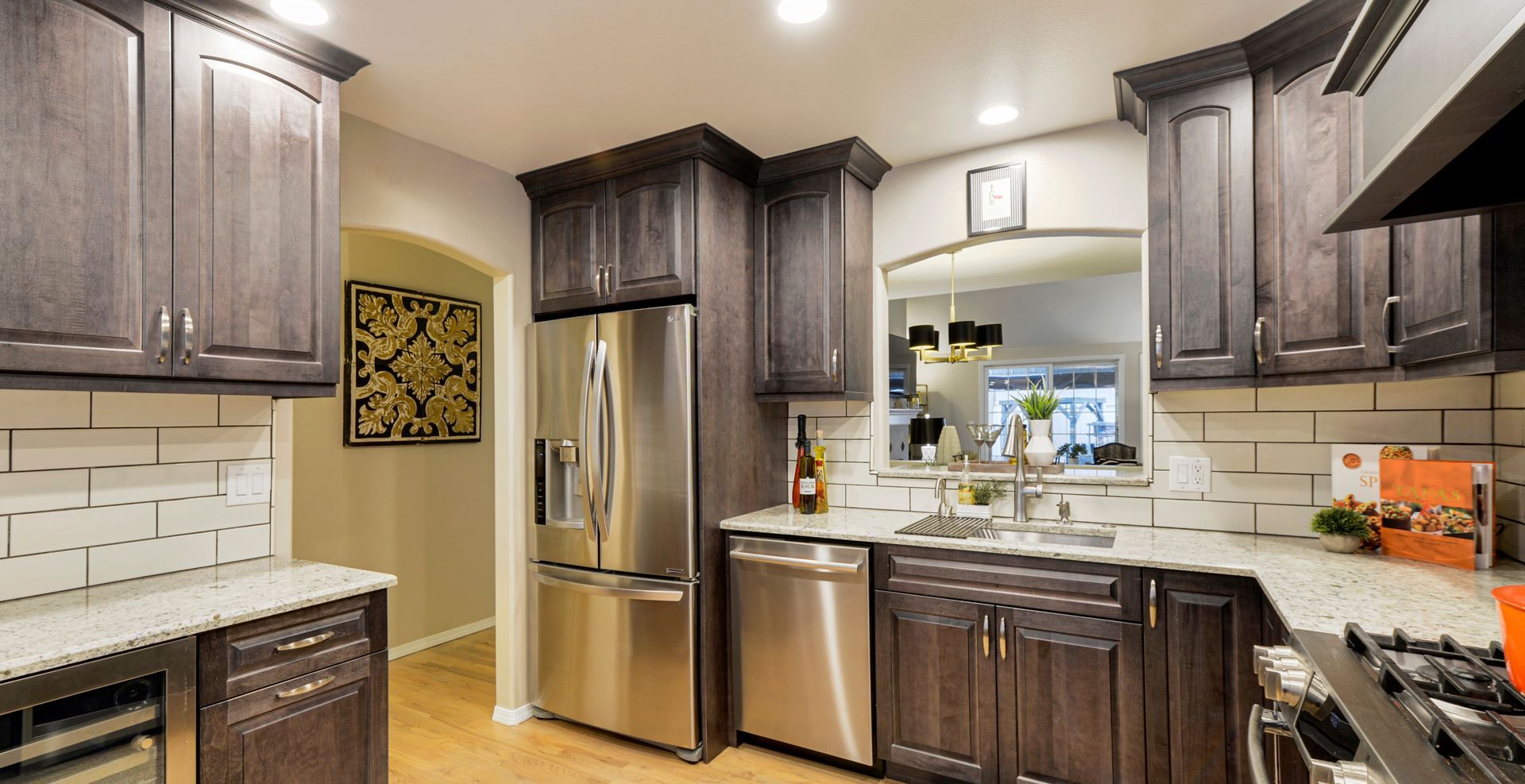 Newly Installed Custom Cabinets