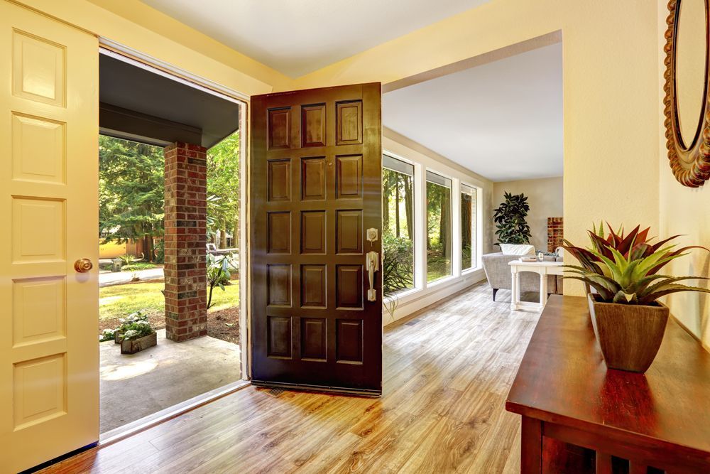 Newly Installed Door