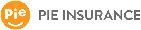 PIE Insurance logo with orange circle icon and gray “PIE INSURANCE” text