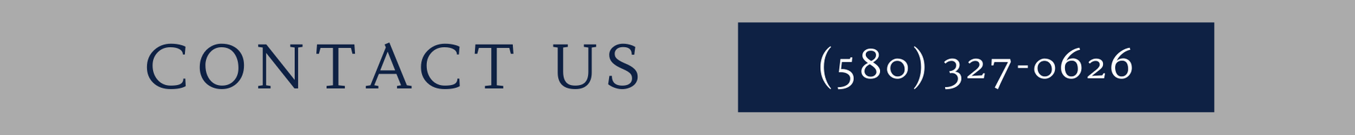 “Contact Us” label with a phone number button: (980) 327-0626