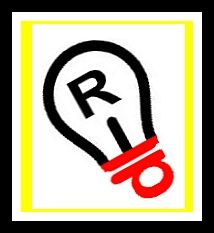 Black lightbulb with 