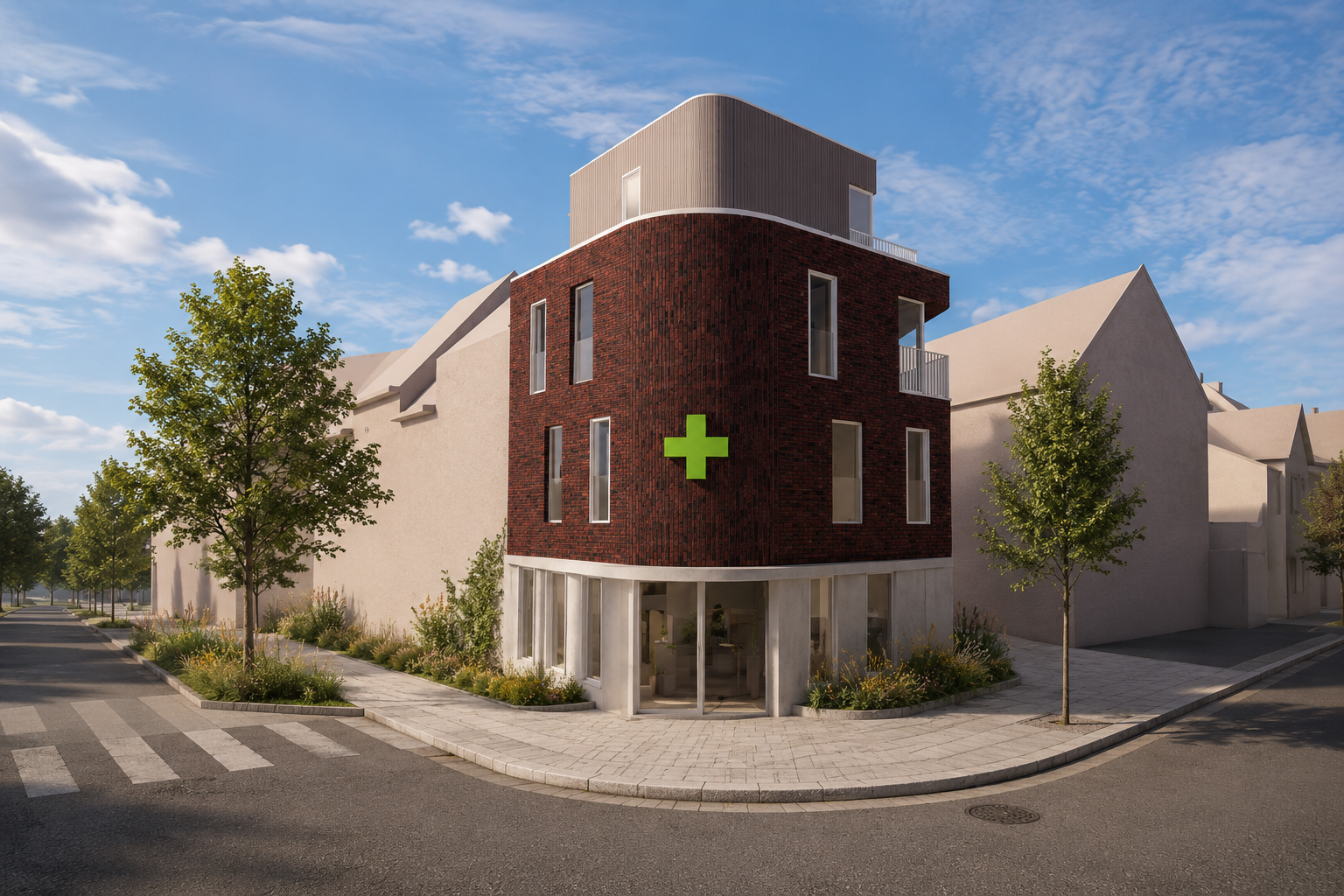 Apotheek nieuwbouw modern Aarschot