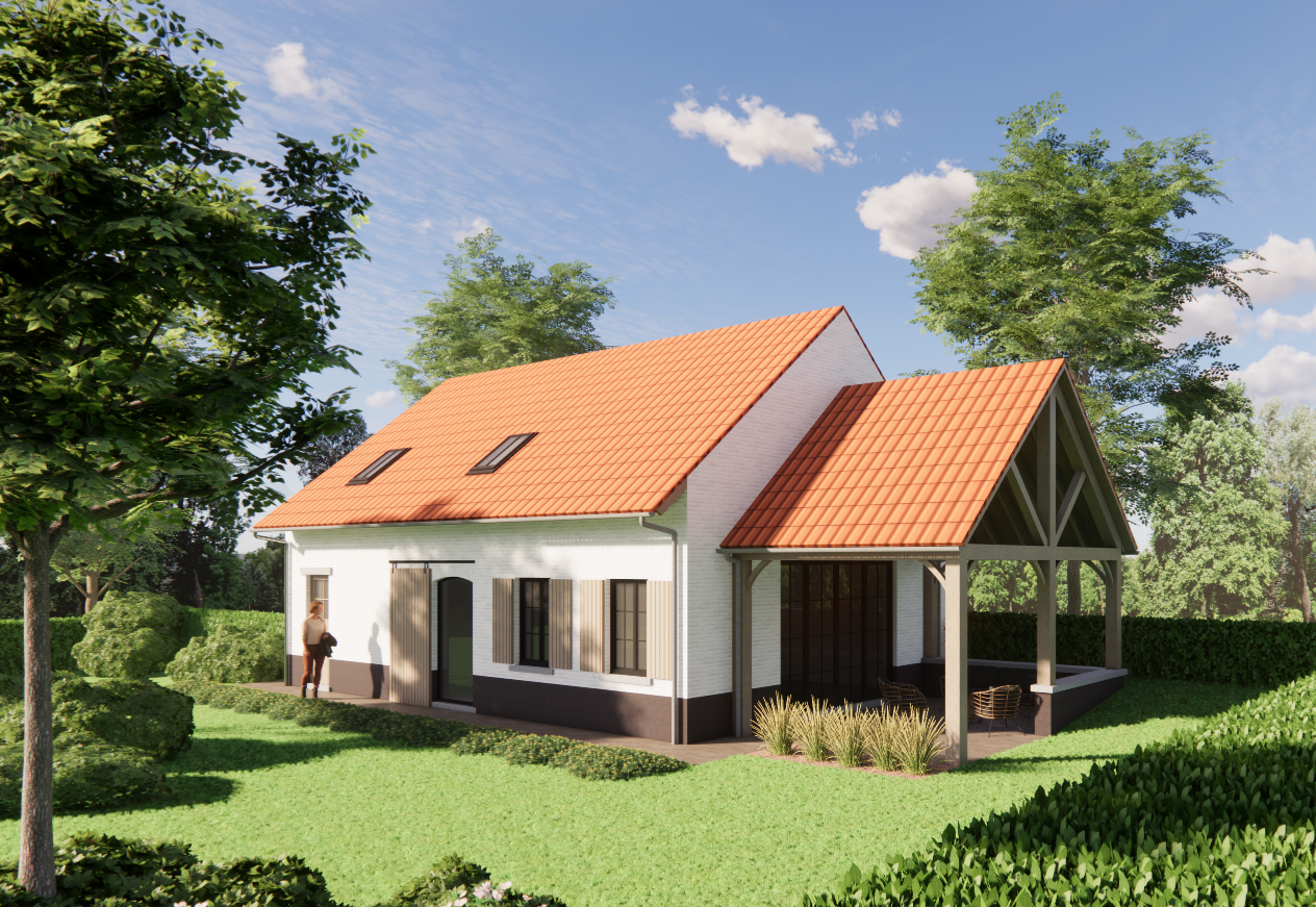 Totaalrenovatie hoeve in Koersel Beringen - Architectengroep Janssens