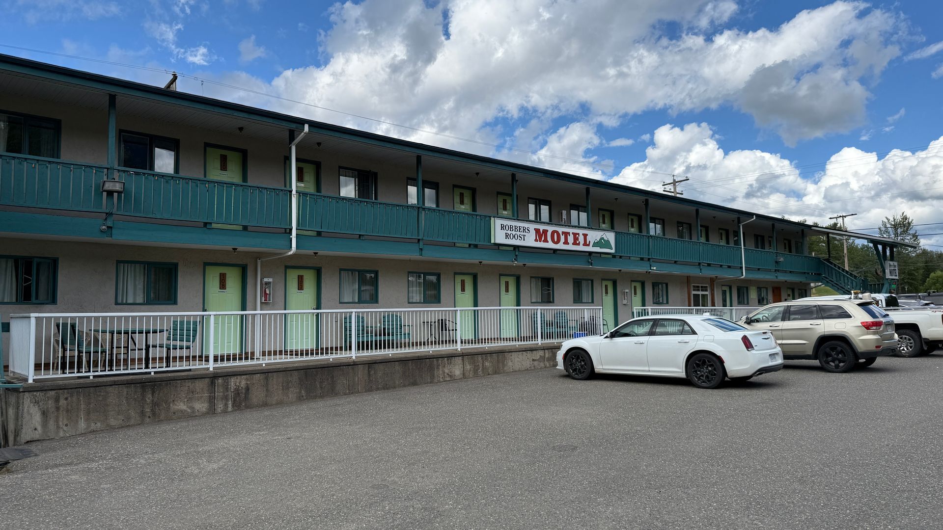 Robber's Roost Motel in New Hazelton, Canada