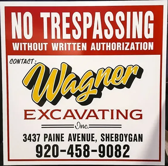 A sign that says no trespassing without written authorization