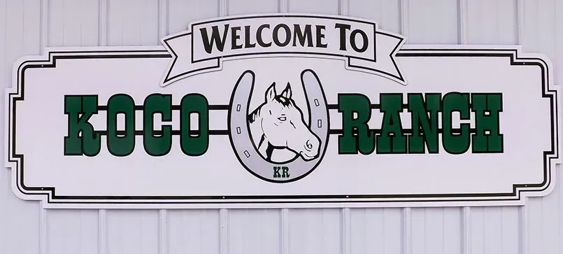 A sign that says welcome to coco ranch