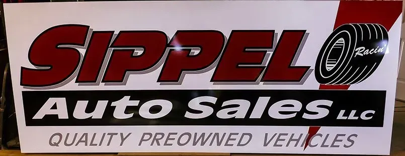 Sippel auto sales llc quality preowned vehicles sign