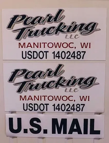 Pearl trucking llc usdot 1402487 and u.s. mail