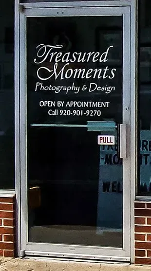 The door of treasured moments photography and design
