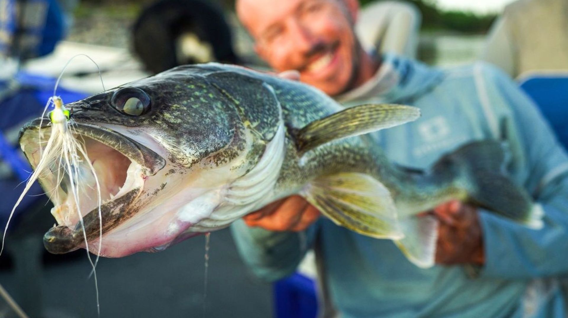 Walleye at Oak Lake Lodge, Ontario, Canada.