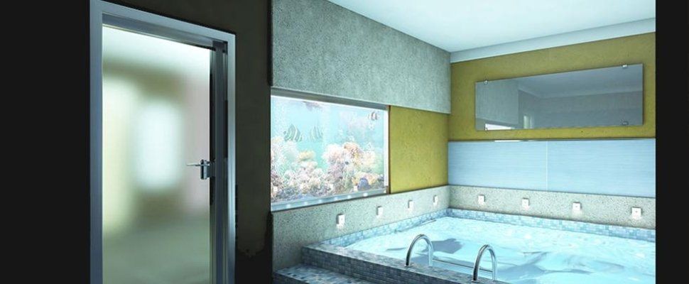 spa con piscina