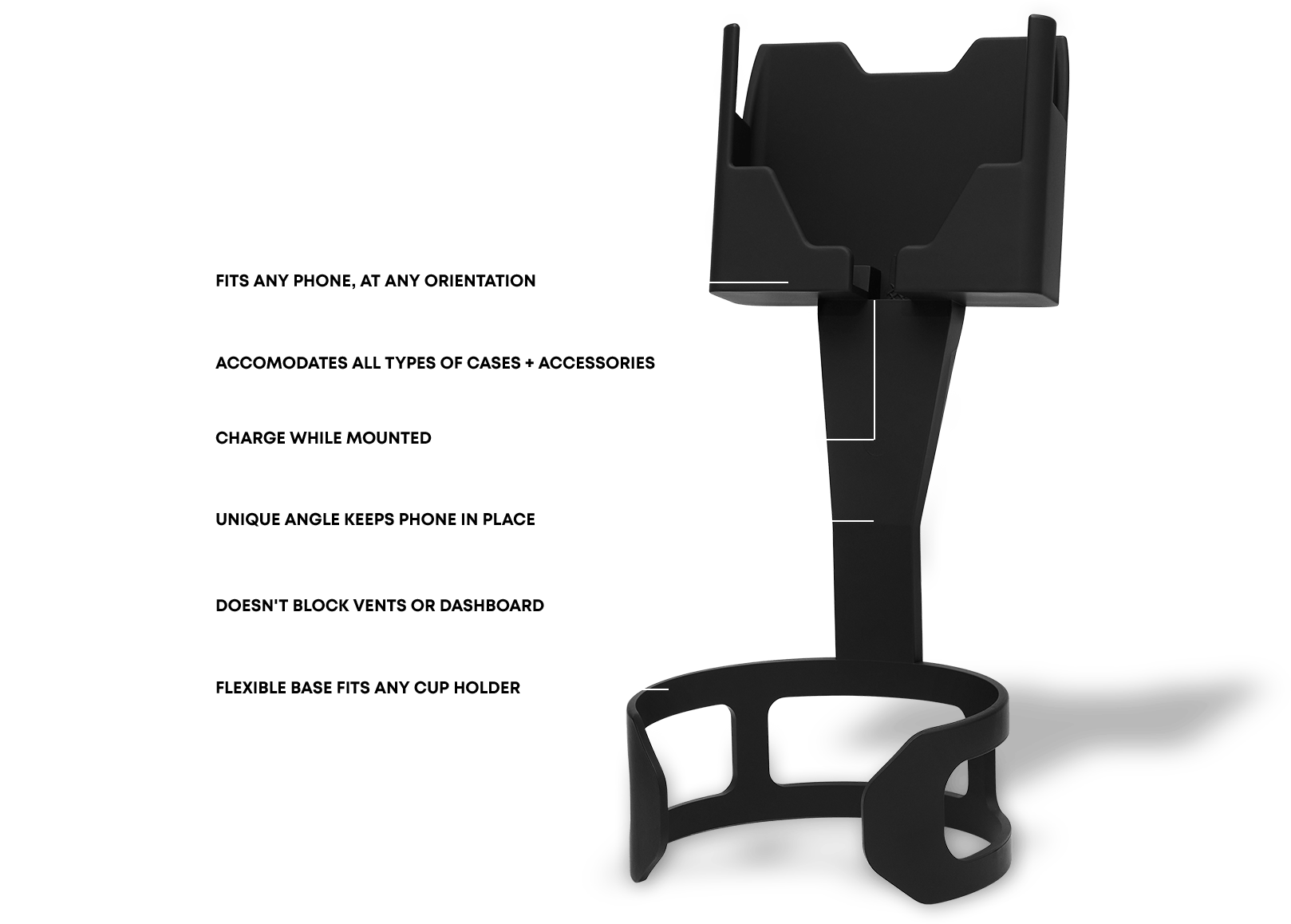 Best Cell Phone Cup Holder for Car Cell Phone Seat