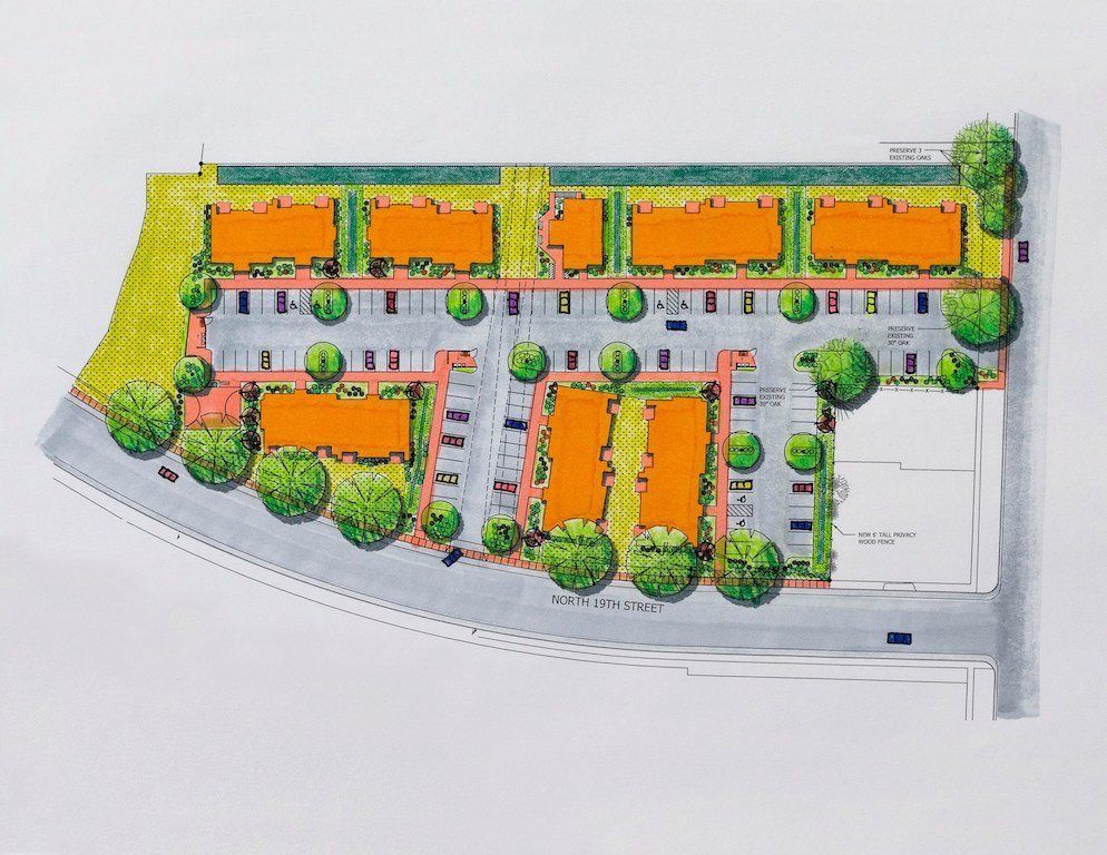 Oak Springs Apartments in Philomath Oregon, Near Oregon state University – property map. 