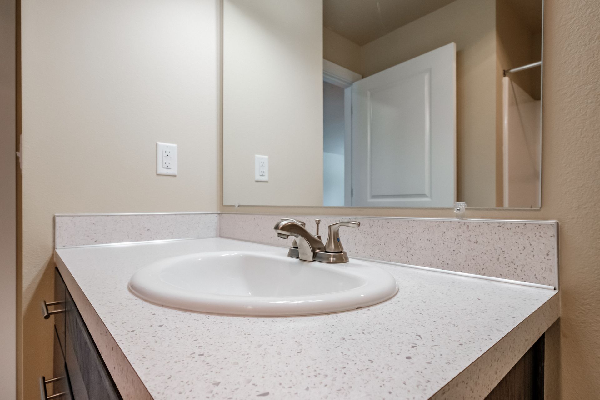 Santiam Gateway Apartments in Sweet Home Oregon, two-bedroom two-bathroom – bathroom sink -2.