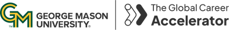 George Mason University and The Global Career Accelerator logos