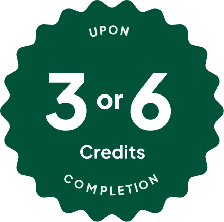 Badge: 4 Credits Upon Completion