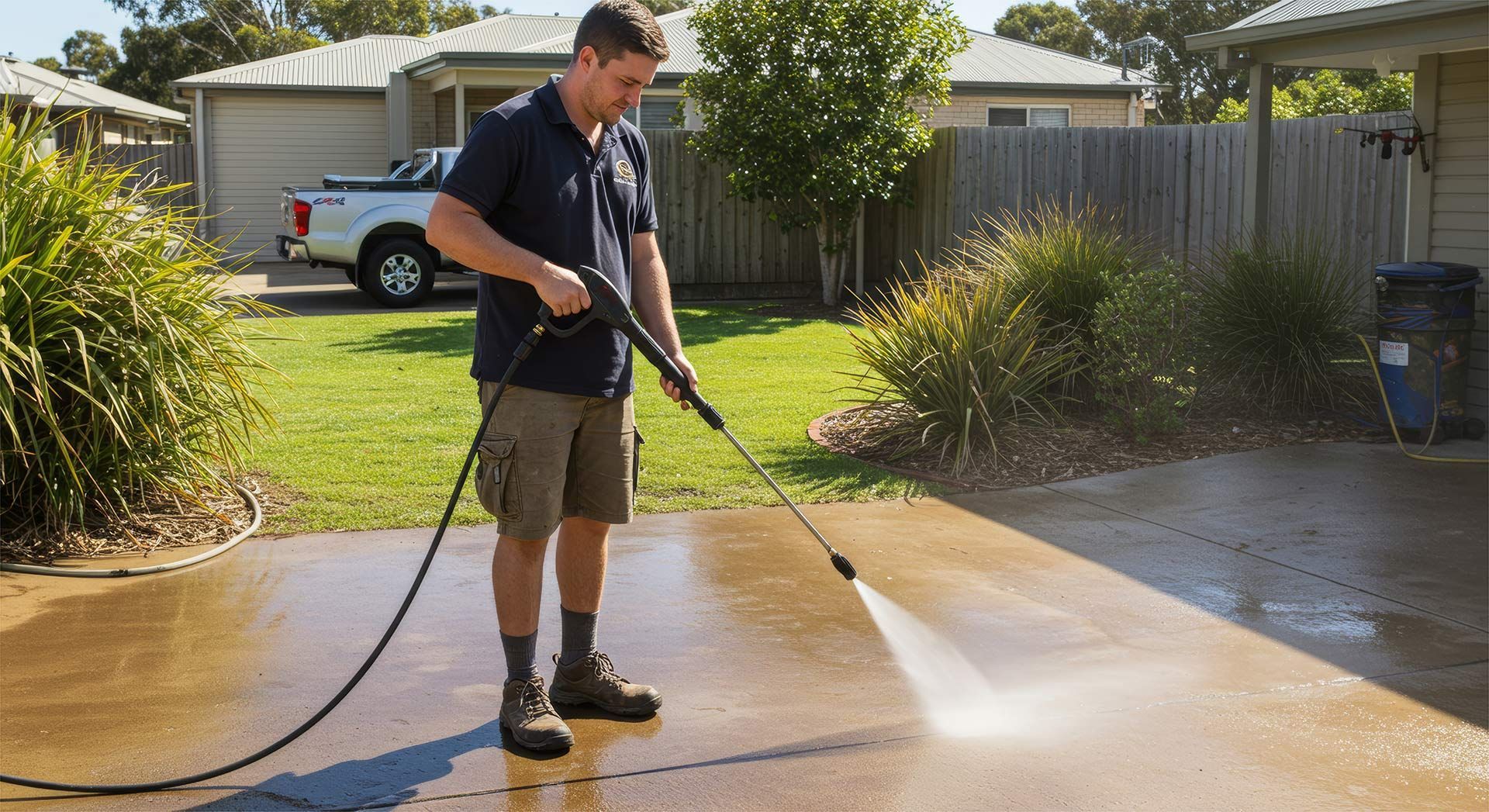 Driveway Pressure Washing Mackay