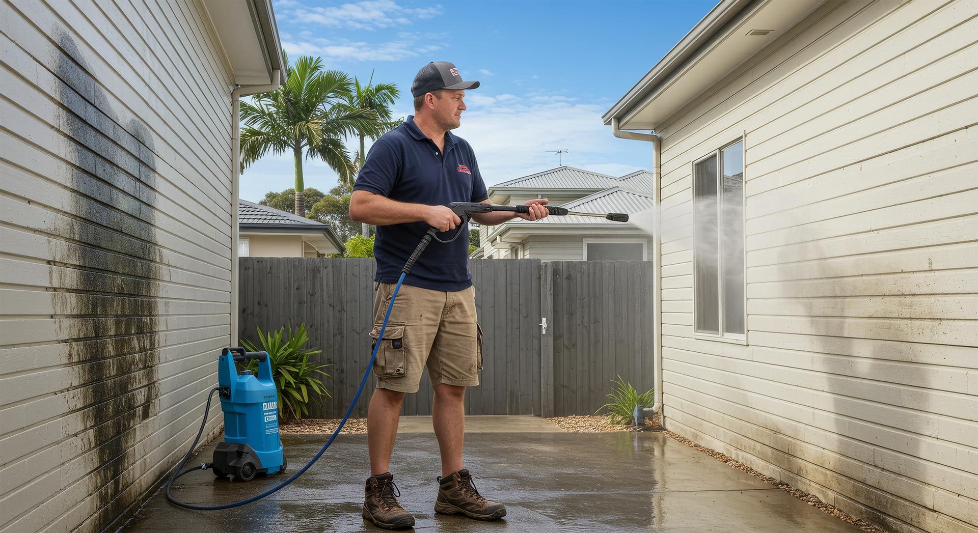 Fence and Wall Washing Mackay