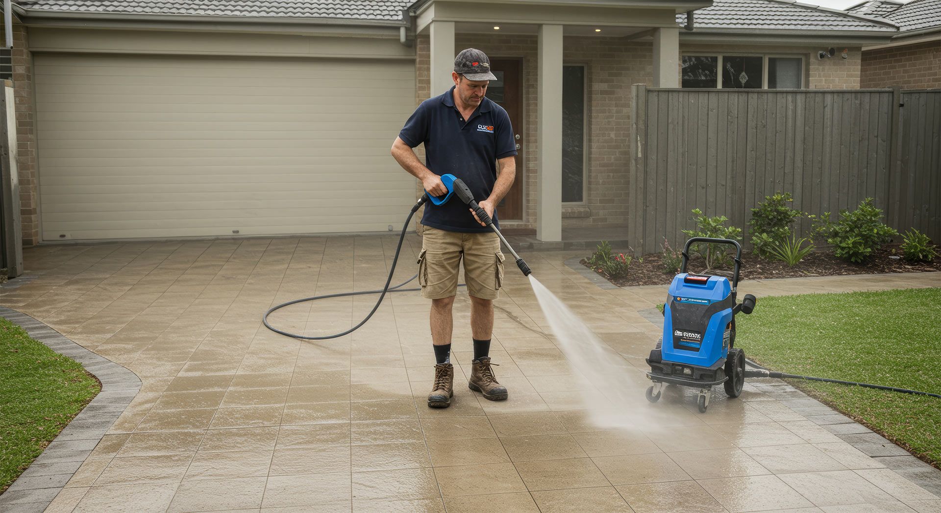 High-Pressure Cleaning For Driveways And Exteriors In Bakers Creek
