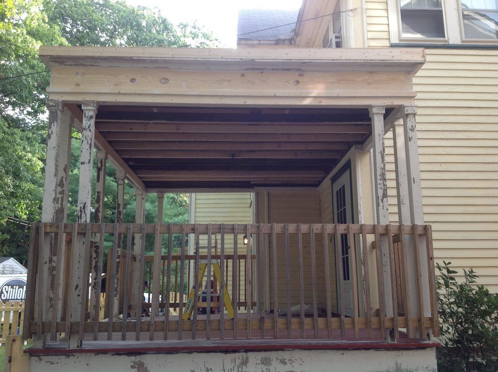 Before Balcony Renovation — Willoughby, OH — Shiloh Painting & Home Services LLC