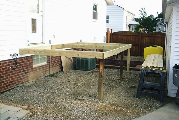 Before Deck Installation — Willoughby, OH — Shiloh Painting & Home Services LLC