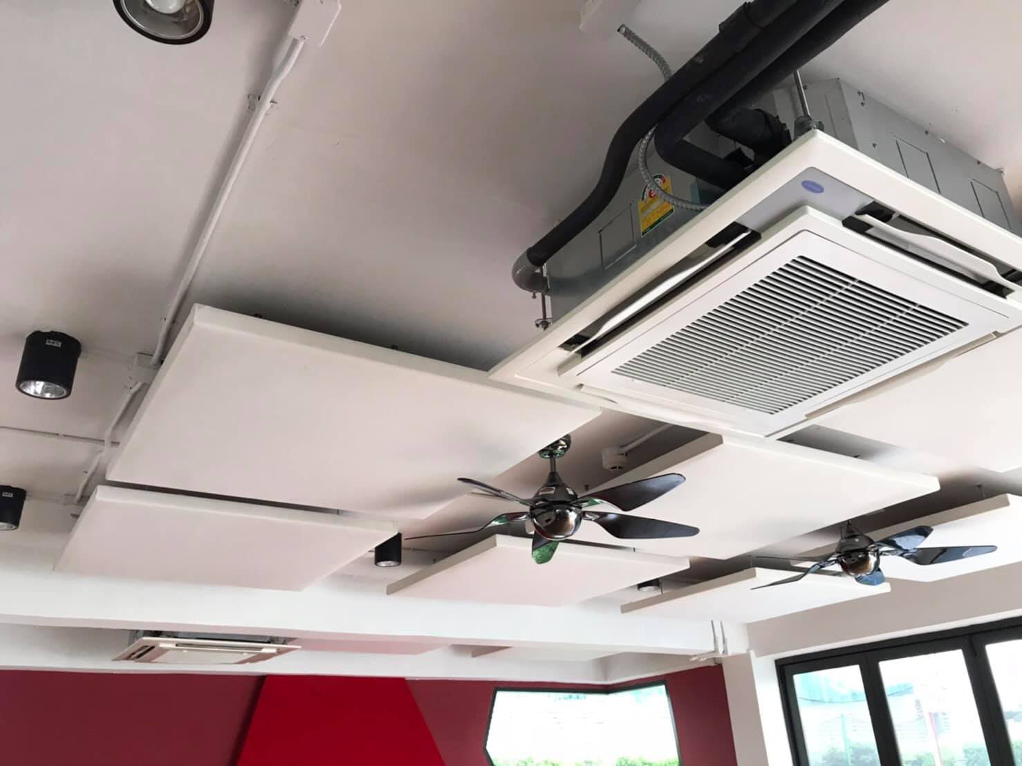 แผ่นซับเสียงแบบแขวน Acoustic Baffles
