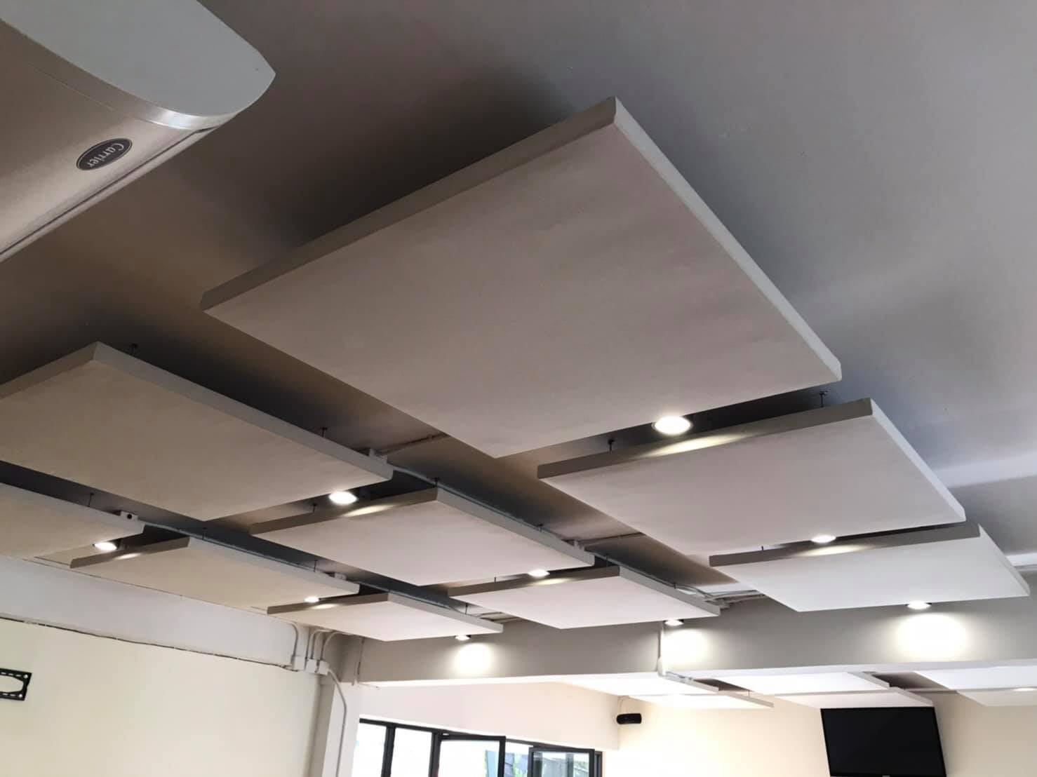 แผ่นซับเสียงแบบแขวน Acoustic Baffles