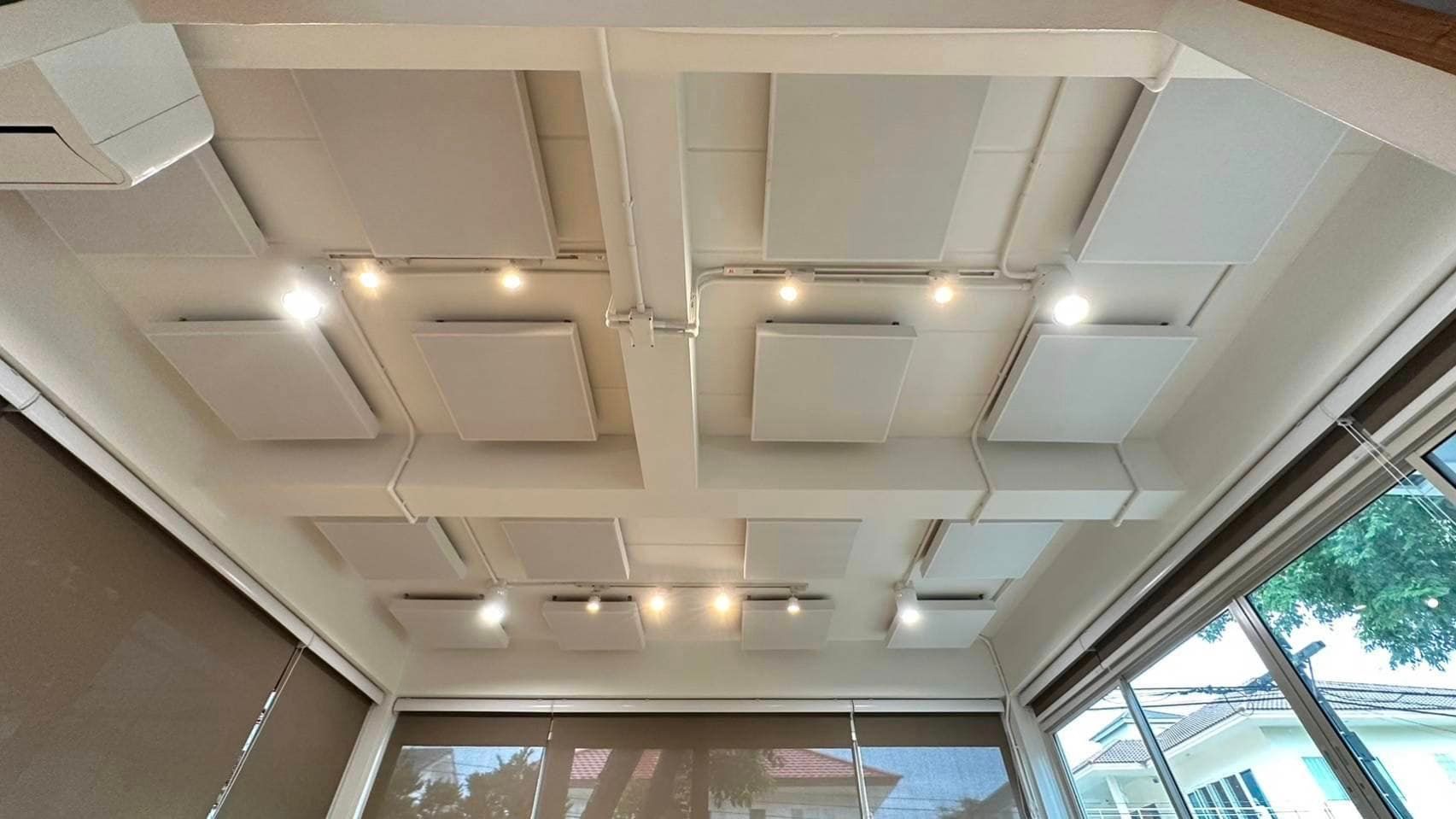แผ่นซับเสียงแบบแขวน Acoustic Baffles