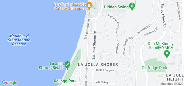 Map of business location