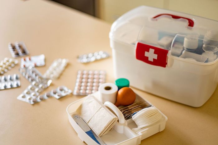 First Aid Kit and Some Medicine