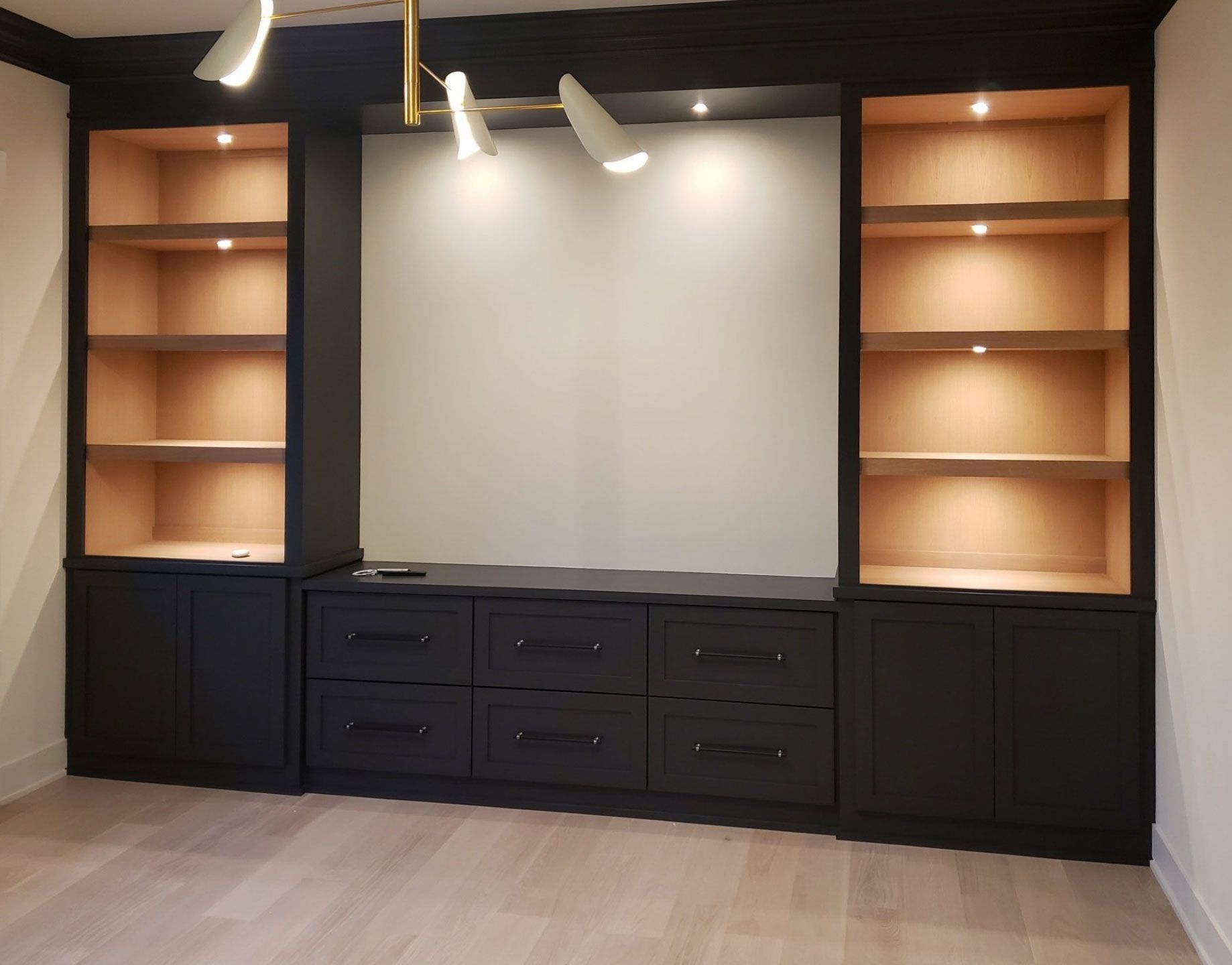 Cabinet staining 