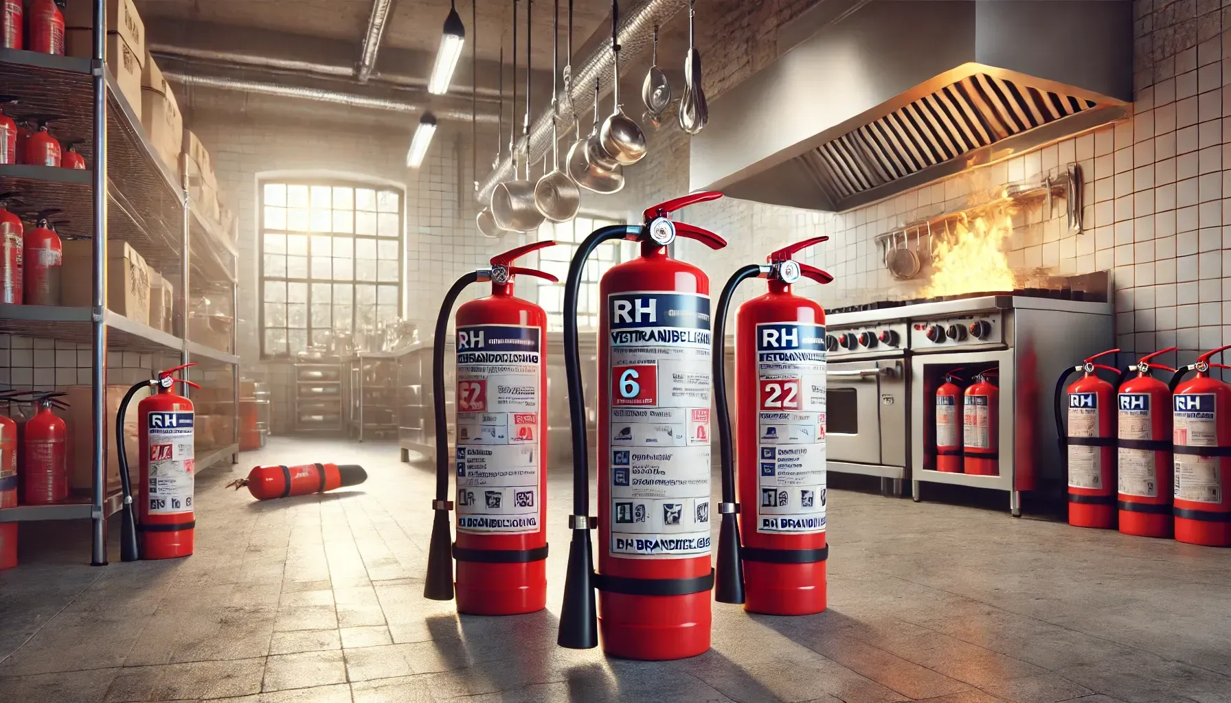 Vetbrandblusser 6 liter – De populairste keuze voor brandveiligheid in de keuken
