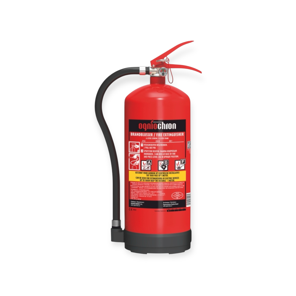Vetbrandblusser 6 liter afb brandklasse