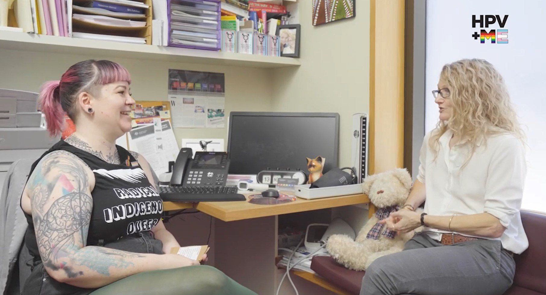 Asha & Dr Bisshop talk about testing, screening and treating HPV