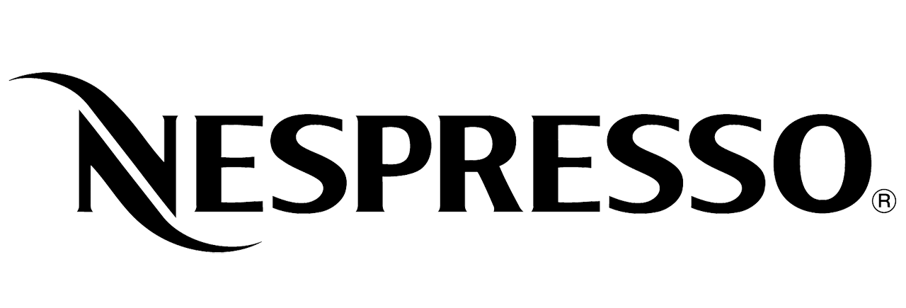 Logotipo de Nespresso con una