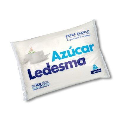 Bolsa de azúcar blanco extra