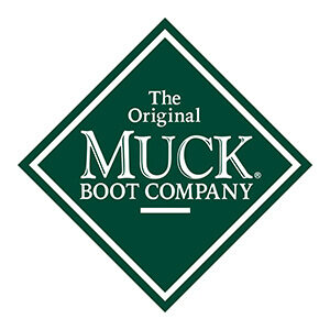 Green diamond logo reading “The Original Muck Boot Company” in white text