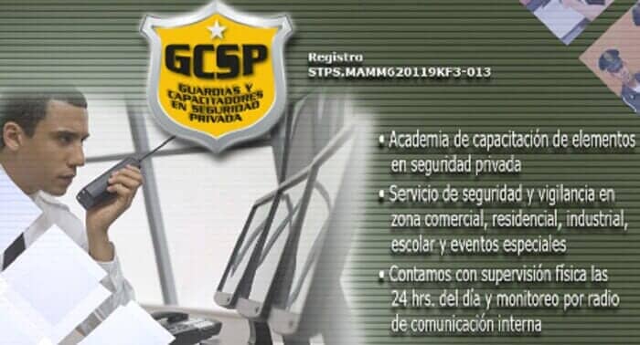 GCSP GUARDIAS Y CAPACITADORES EN SEGURIDAD PRIVADA - cuidado adecuado