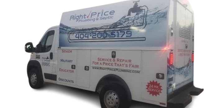 Plumbing Service Truck — Monroe, GA — Right Price Plumbing and Septic Plumbing Service Truck — Monroe, GA — Right Price Plumbing and Septic