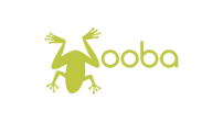 Green frog logo with the word “Nooba” in light green text