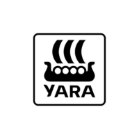 Yara logo: black steaming pot icon above the word “YARA” on a white background
